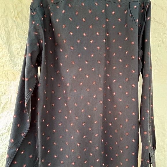 J. Crew Black Casual Button Down Shirt with Relaxed Fit - Picture 6 of 9